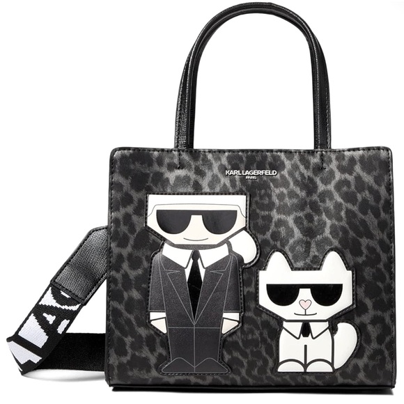 KARL LAGERFELD PARIS LOGO SATCHEL/SHOULDER BAG/CROSSBODY RETAIL $228 - Picture 9 of 9